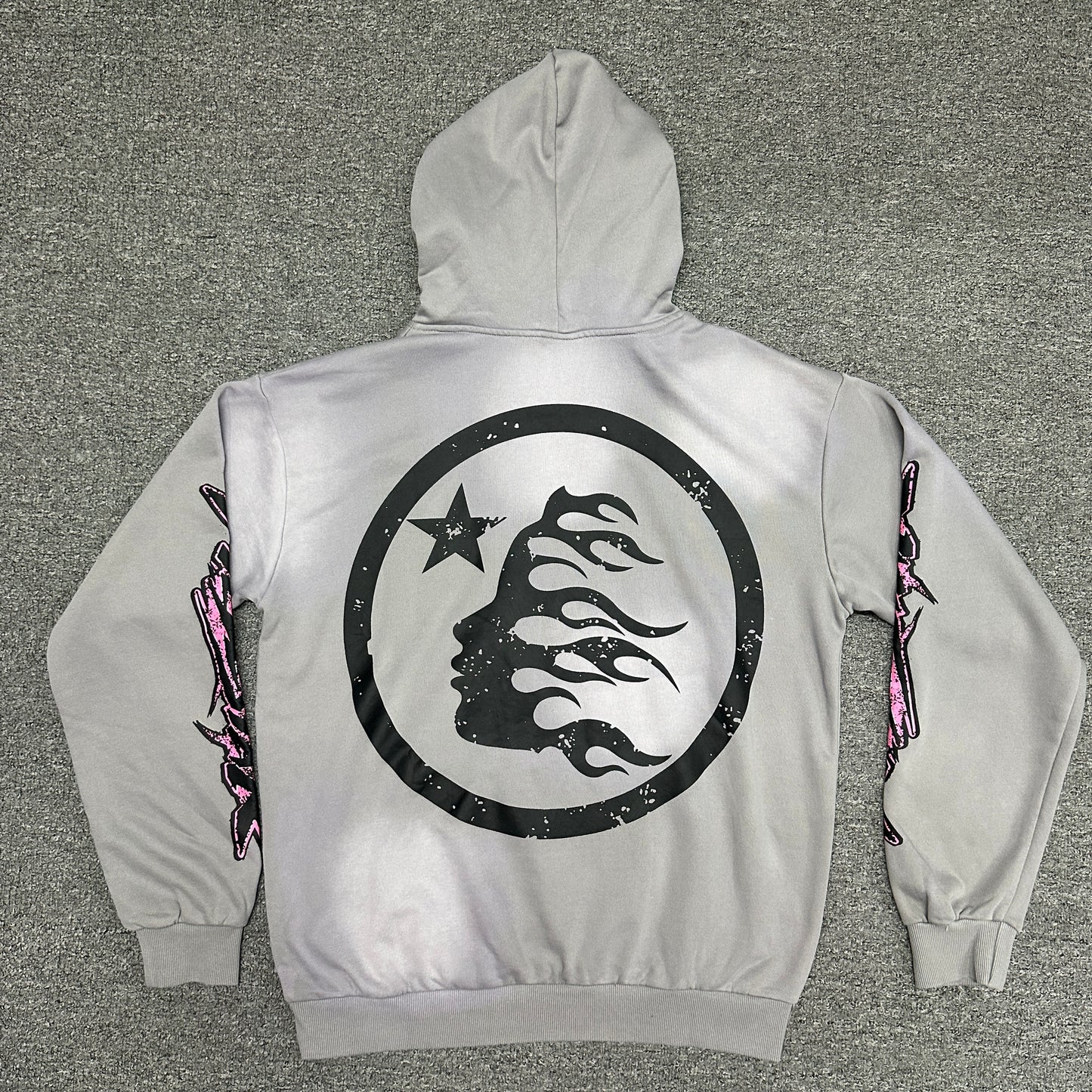 Hellstar Flame Star Graphic Hoodie