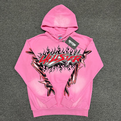 Hellstar Flame Star Graphic Hoodie