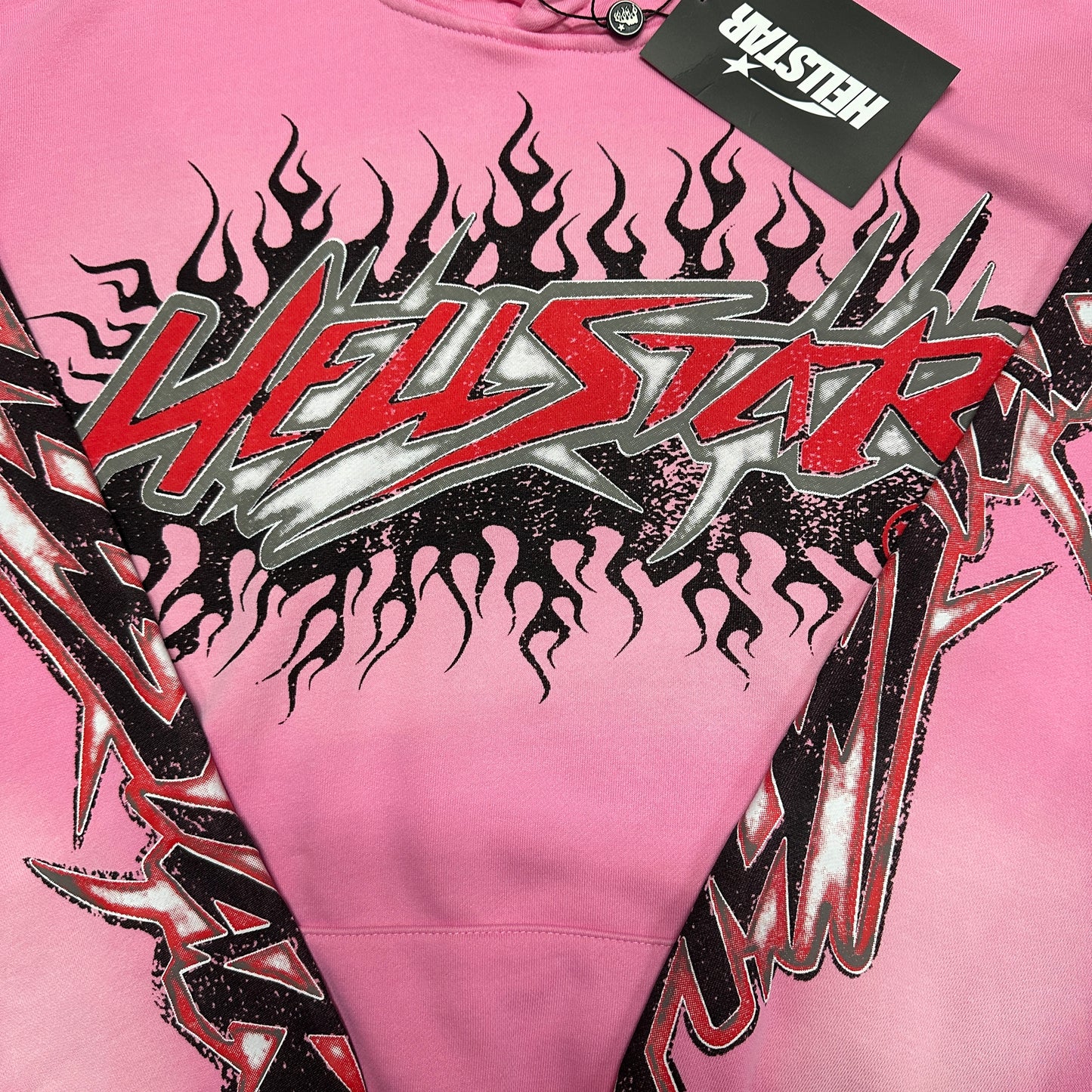 Hellstar Flame Star Graphic Hoodie
