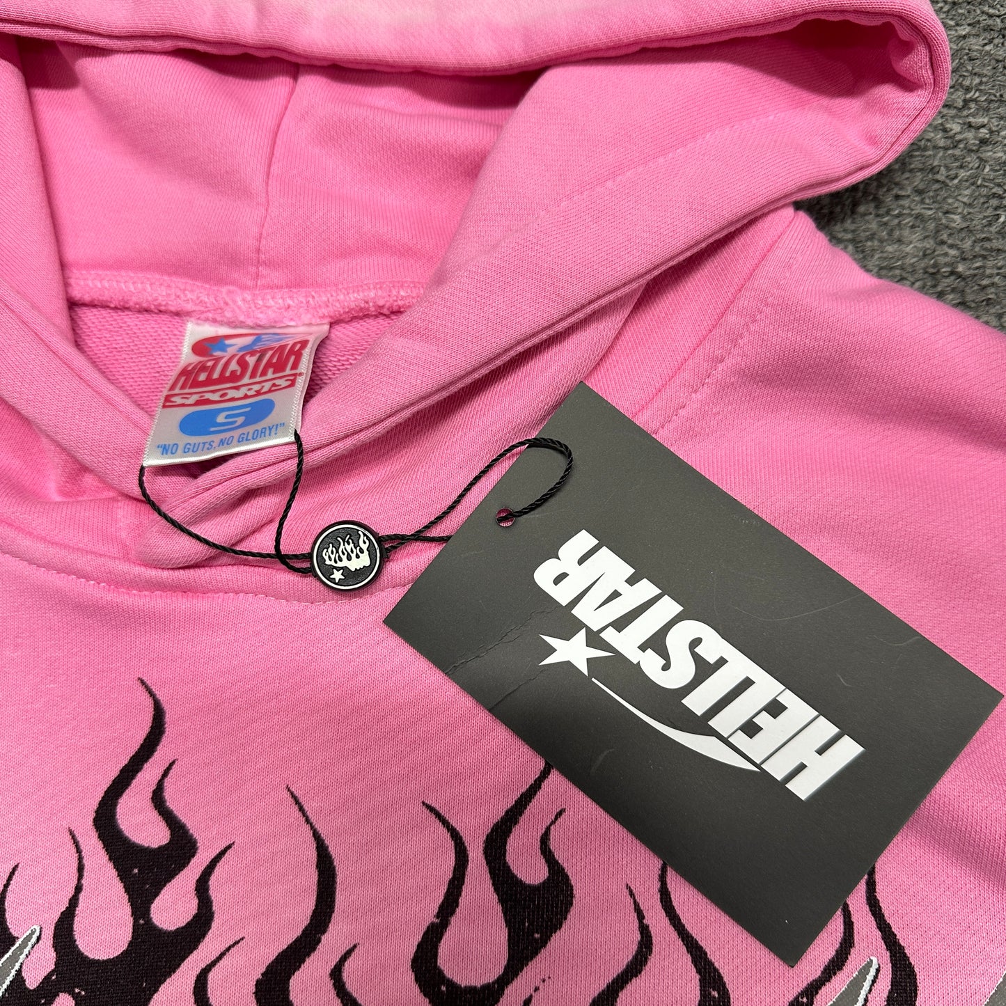Hellstar Flame Star Graphic Hoodie