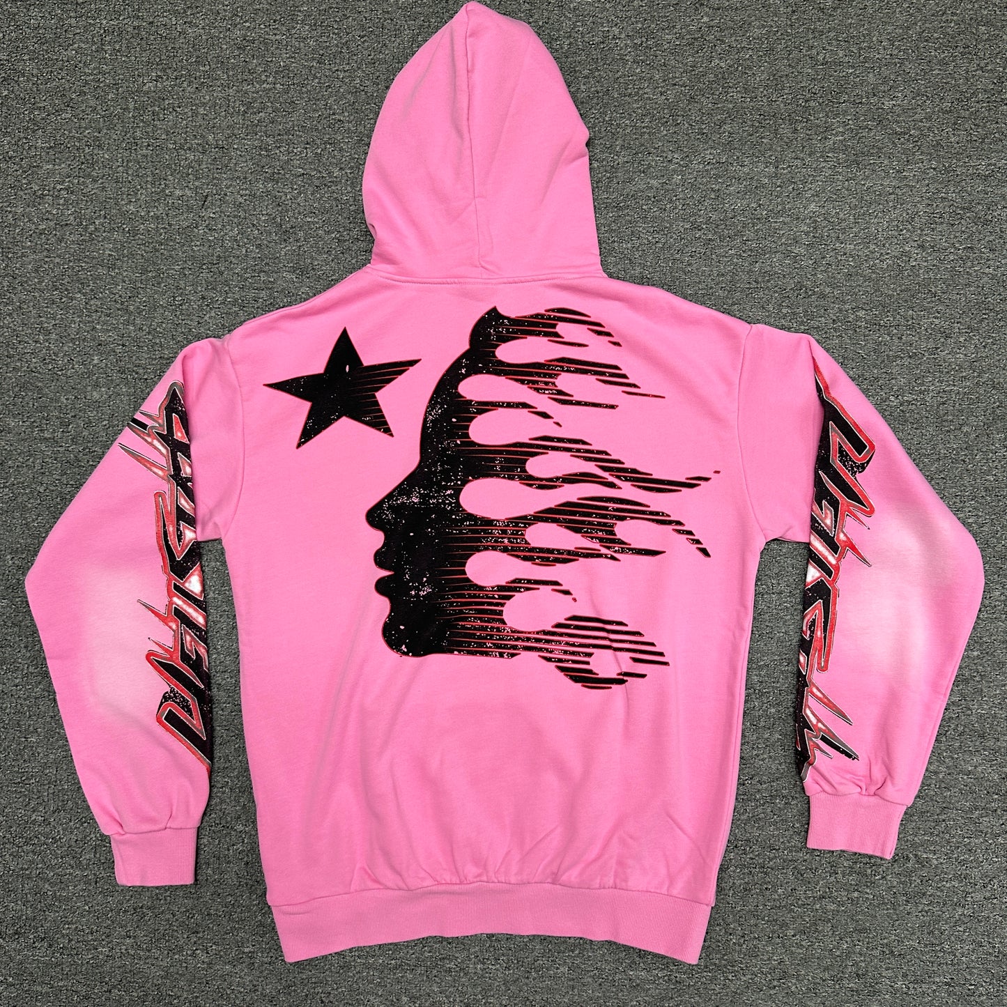 Hellstar Flame Star Graphic Hoodie