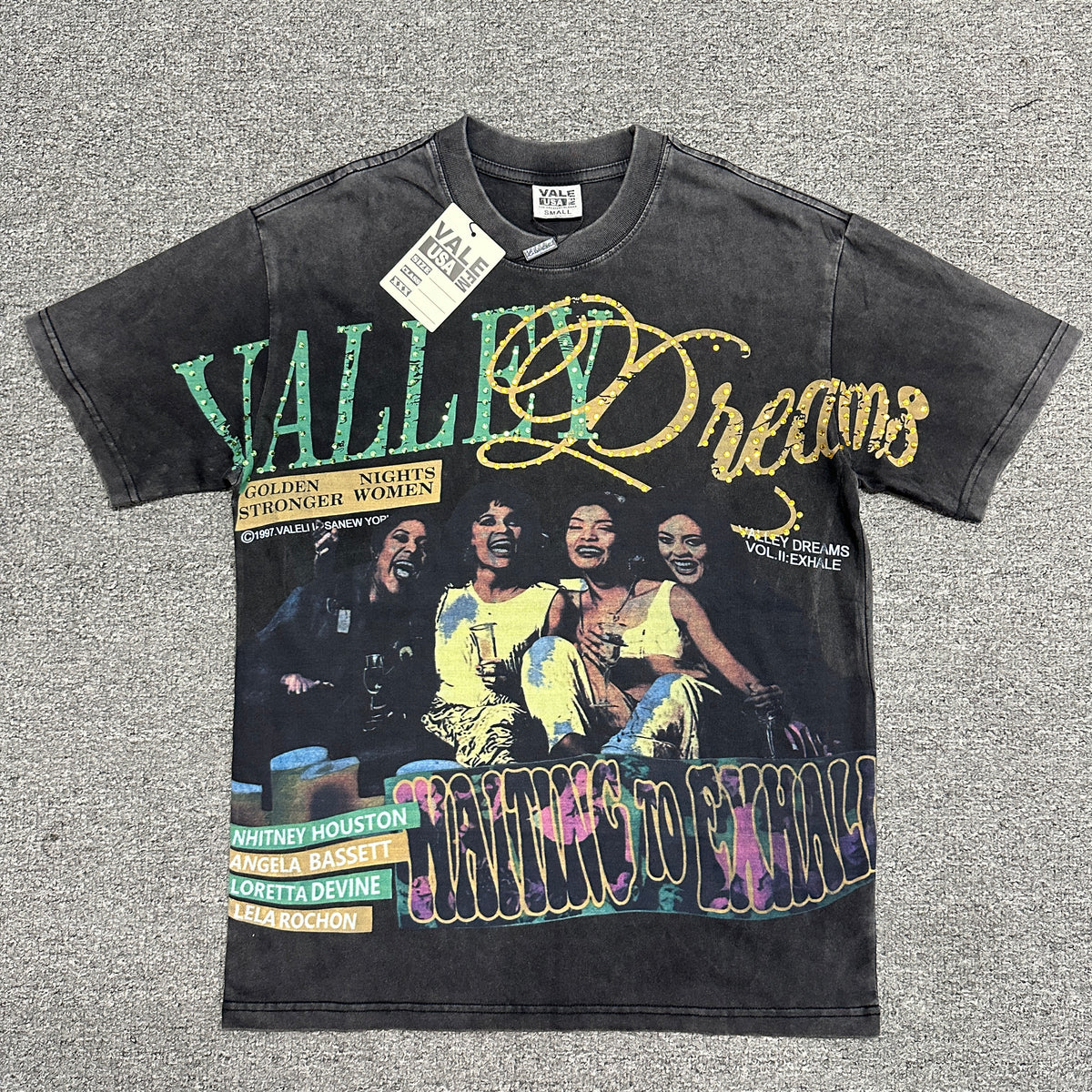 Vale Forever "Xhale" Bling Graphic Tee