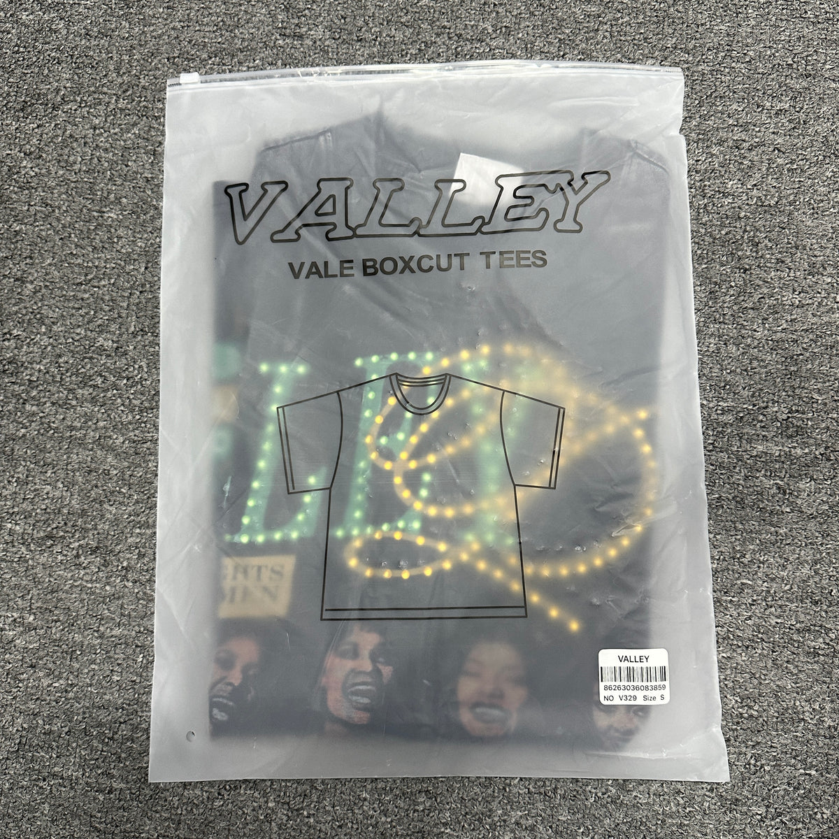 Vale Forever "Xhale" Bling Graphic Tee