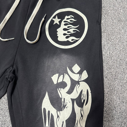 Hellstar Yoga Remix Flare Sweatpants