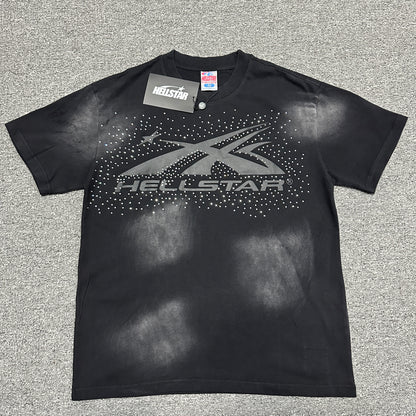 Hellstar Classic Logo Rhinestones T-Shirt