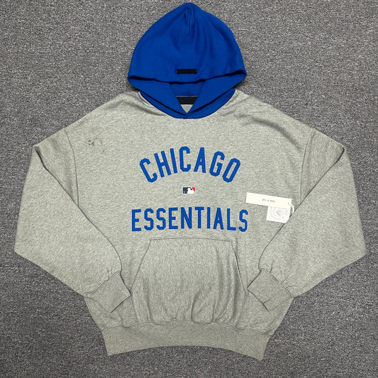 Fear of God Essentials x MLB Chicago Cubs Sport Hoodie