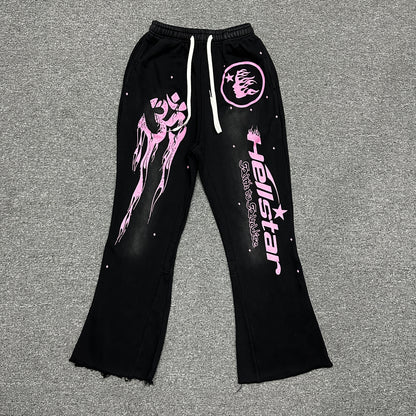 Hellstar Studios Racer Flare Sweatpants