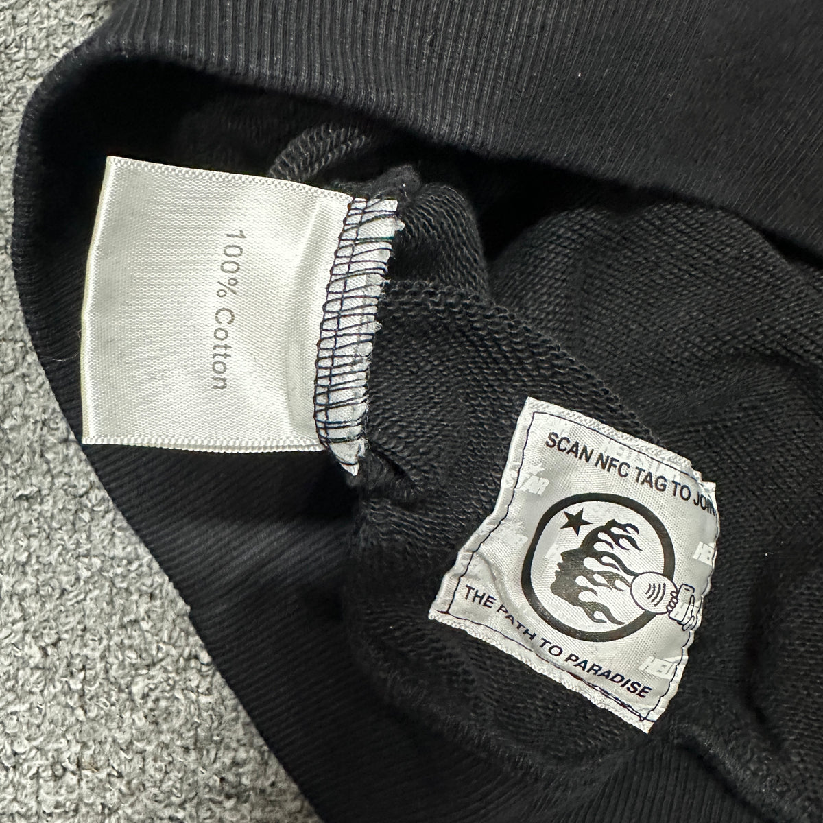 Hellstar Records "Heartless" Flame Graphic Hoodie