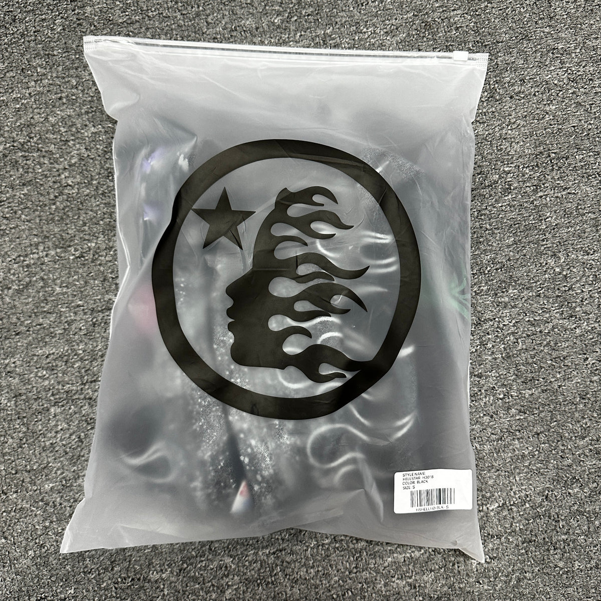 Hellstar Records "Heartless" Flame Graphic Hoodie