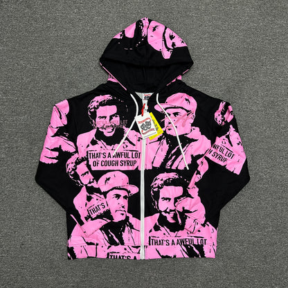 Asaali x That's A Awful Lot Of Cough Syrup "OG Cartel" Full-Zip Hoodie