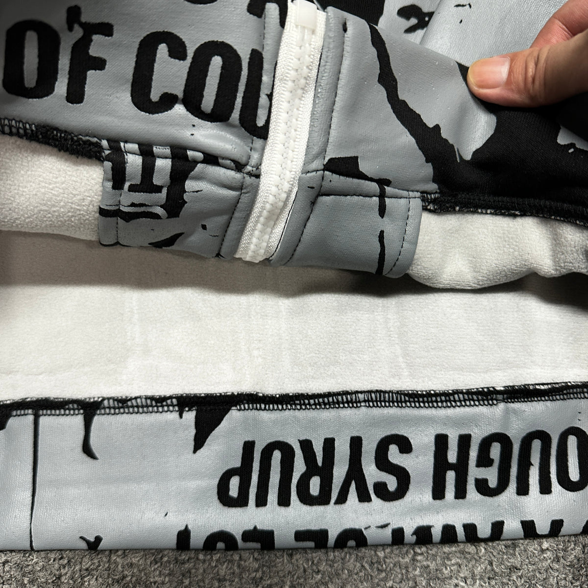 Asaali x That's A Awful Lot Of Cough Syrup "OG Cartel" Full-Zip Hoodie