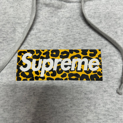 Supreme Shanghai Box Logo Hooded Sweatshirt (Heather Grey)