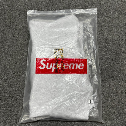 Supreme Shanghai Box Logo Hooded Sweatshirt (Heather Grey)