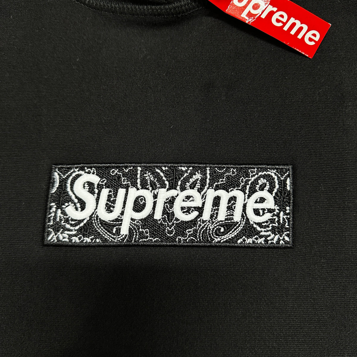 Supreme Bandana Box Logo Hooded Sweatshirt