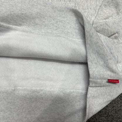 Supreme Box Logo Hooded Sweatshirt (FW23) in Ash Grey