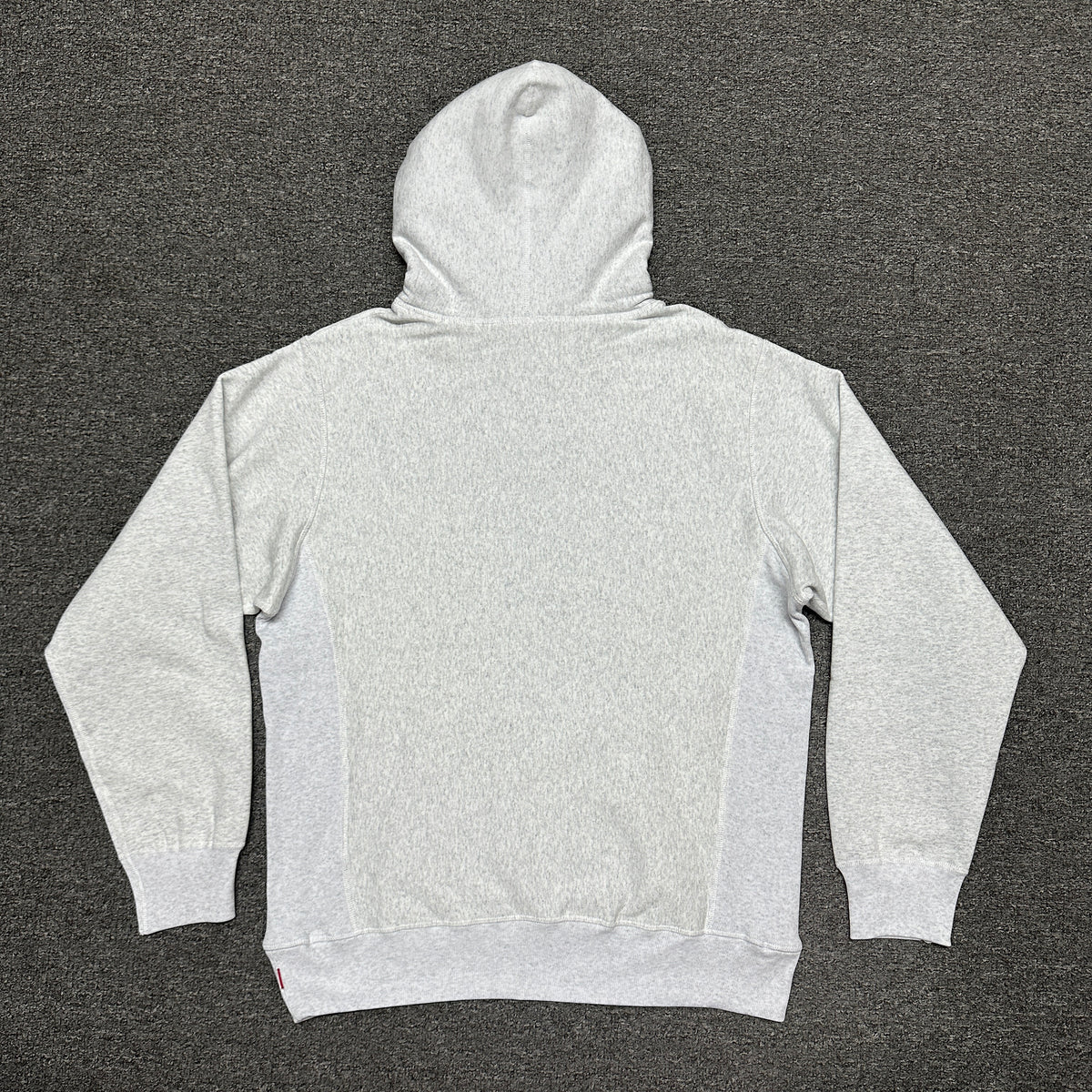 Supreme Box Logo Hooded Sweatshirt (FW23) in Ash Grey
