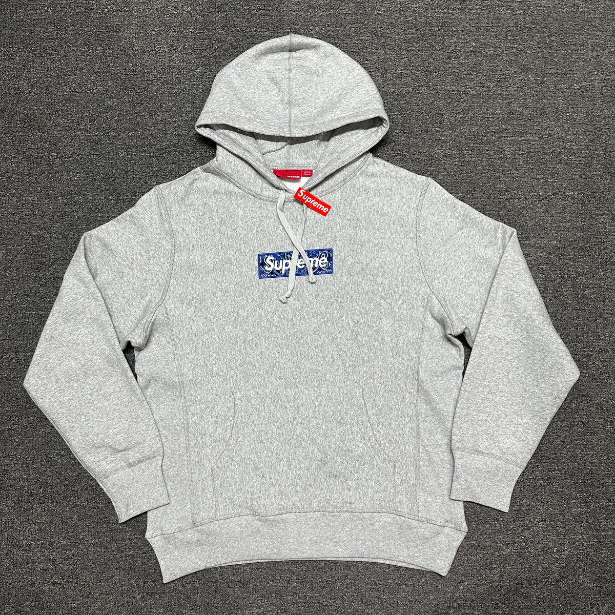 Supreme Bandana Box Logo Hooded Sweatshirt