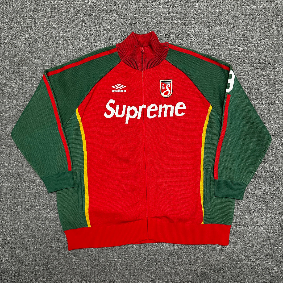 Supreme x Umbro Zip Up Sweater