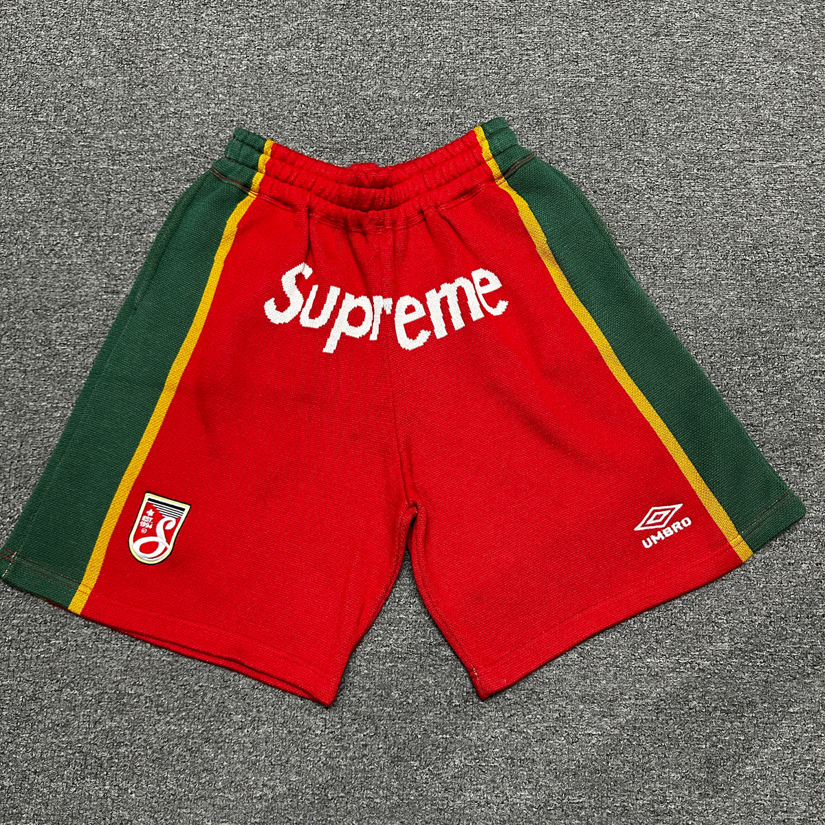 Supreme x Umbro Knit Soccer Short in Black