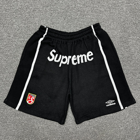 Supreme x Umbro Knit Soccer Short in Black