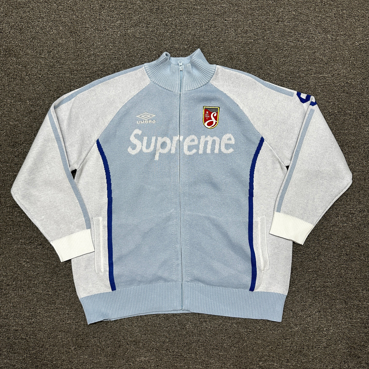 Supreme x Umbro Zip Up Sweater