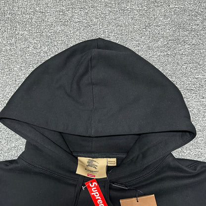 Supreme x Burberry Box Logo Hooded Sweatshirt