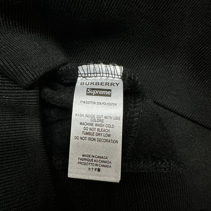 Supreme x Burberry Box Logo Hooded Sweatshirt