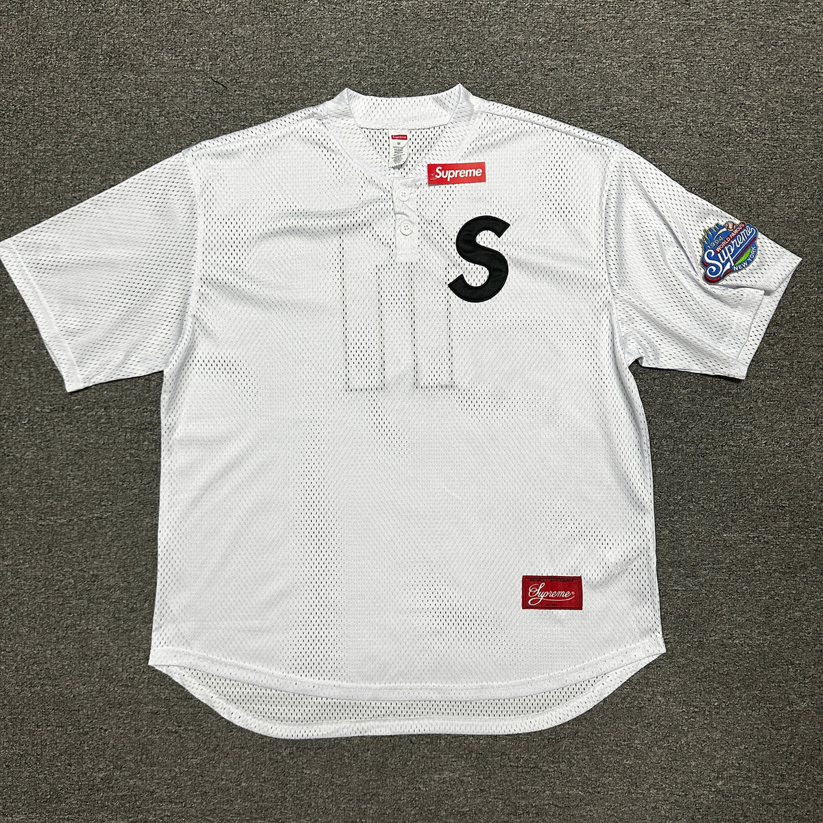 Supreme S Logo Baseball Henley