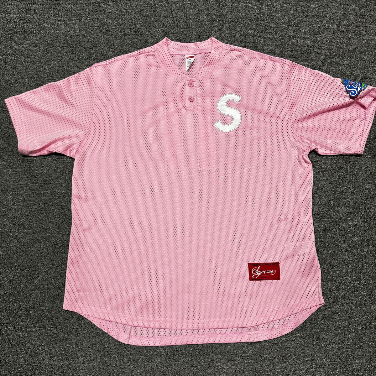 Supreme S Logo Baseball Henley