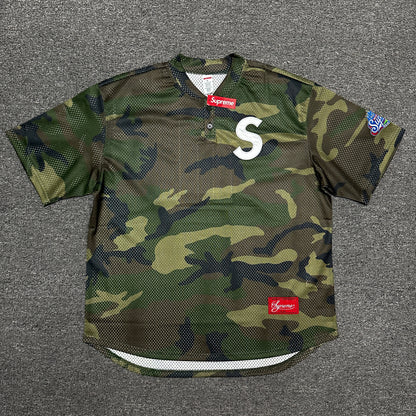 Supreme S Logo Baseball Henley