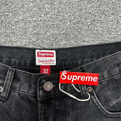 Supreme / Mitchell & Ness Washington Bullets Baggy Denim Short