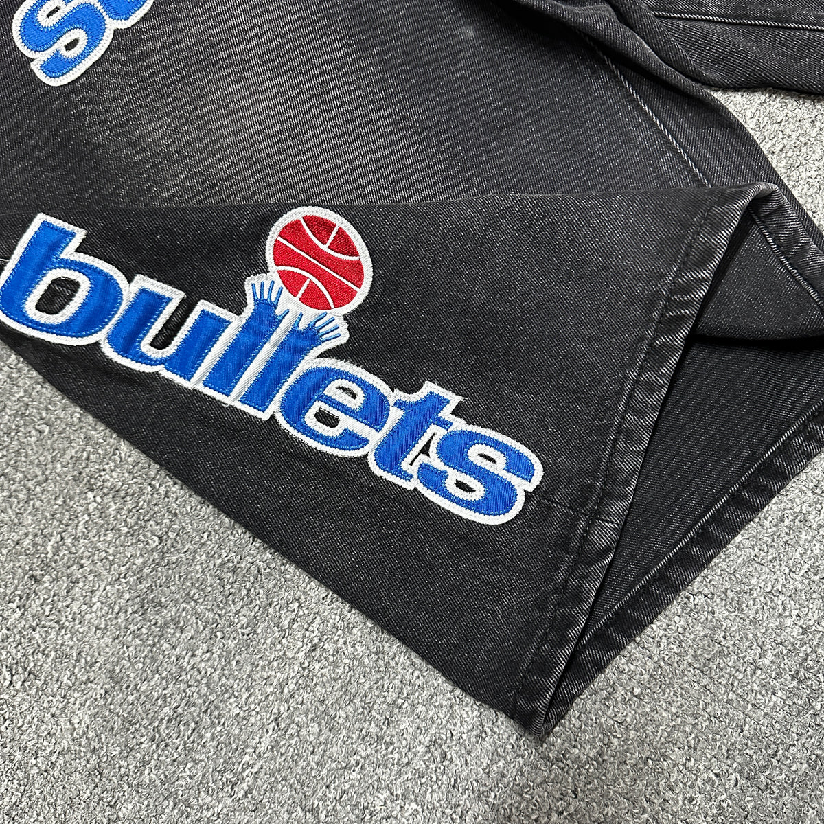 Supreme / Mitchell & Ness Washington Bullets Baggy Denim Short