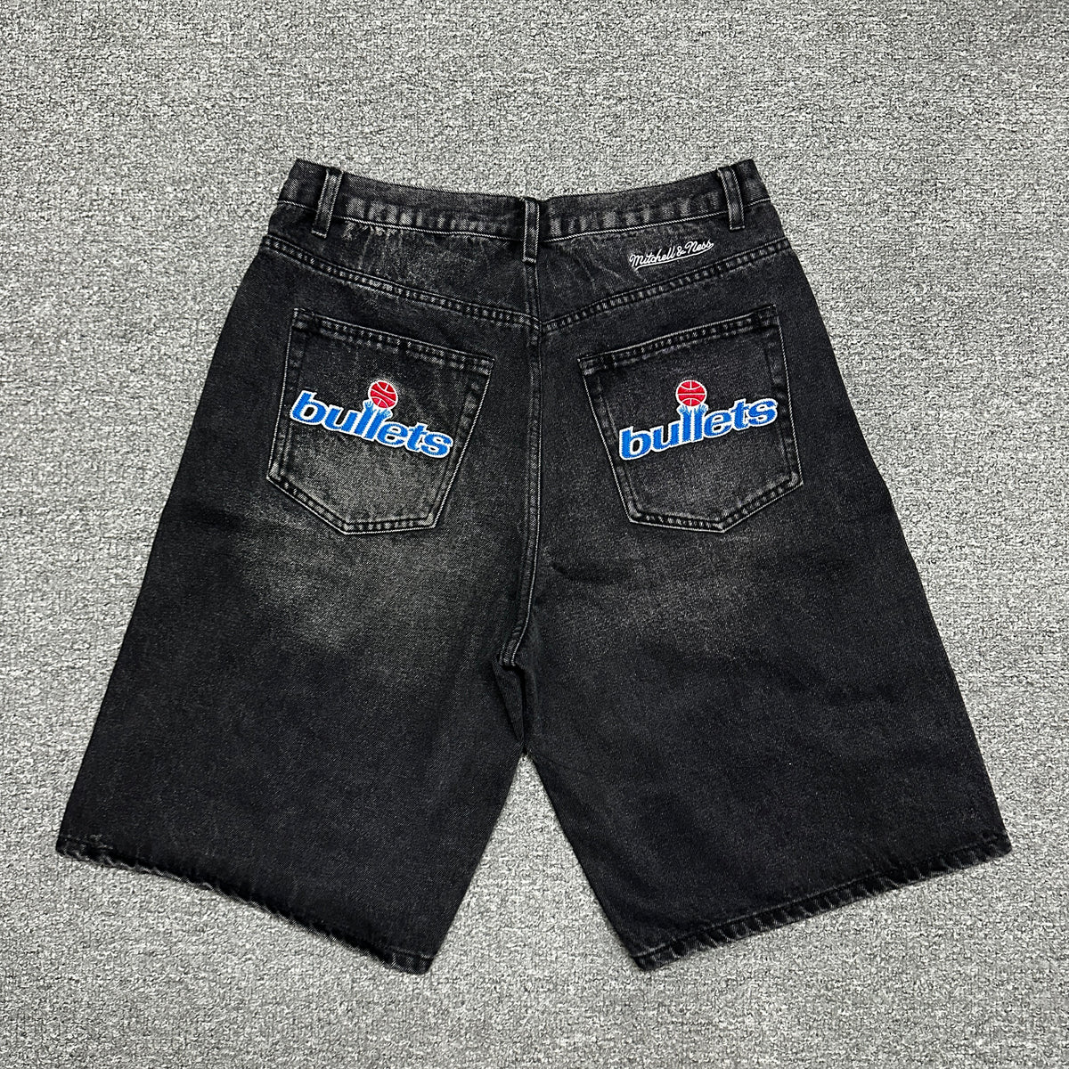 Supreme / Mitchell & Ness Washington Bullets Baggy Denim Short
