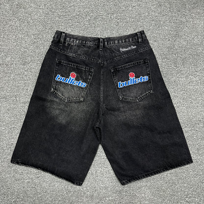 Supreme / Mitchell & Ness Washington Bullets Baggy Denim Short