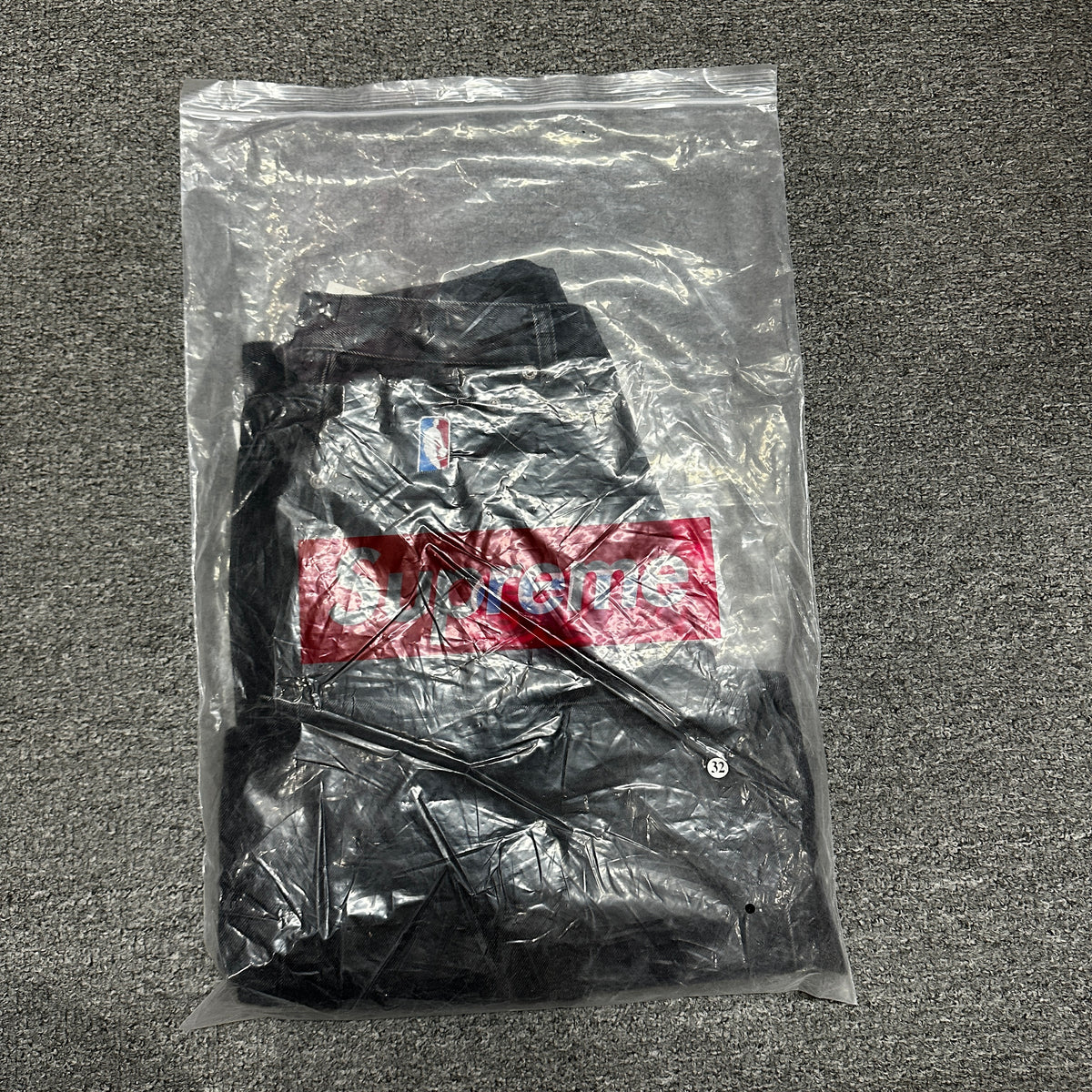 Supreme / Mitchell & Ness Washington Bullets Baggy Denim Short