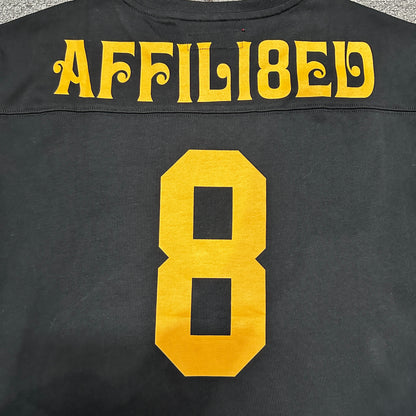 Supreme Affiliated L/S Football Top in Black