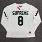 Supreme Affiliated L/S Football Top in Black