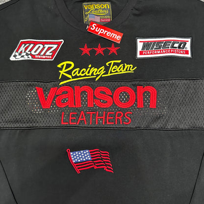 Supreme x Vanson Leathers L/S Top in Black