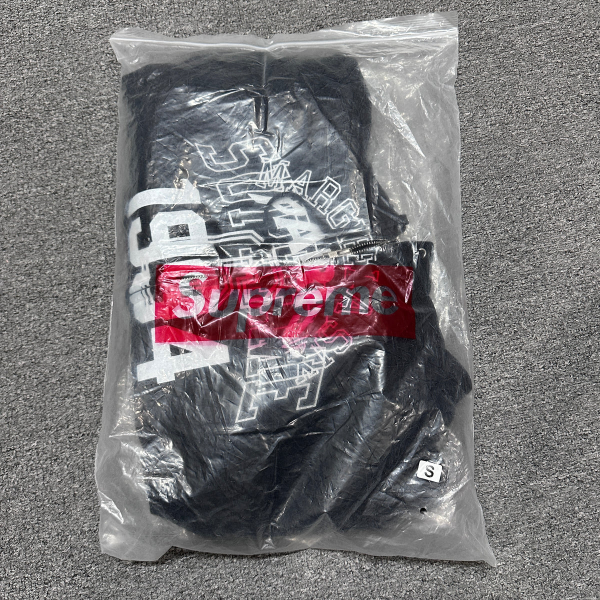 Supreme x MM6 Maison Margiela Zip Up Hooded Sweatshirt