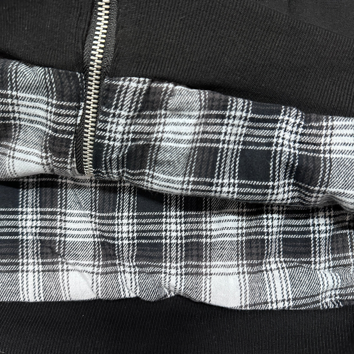 Supreme / Chicago White Sox Zip Up Hooded Sweatshirt in Black