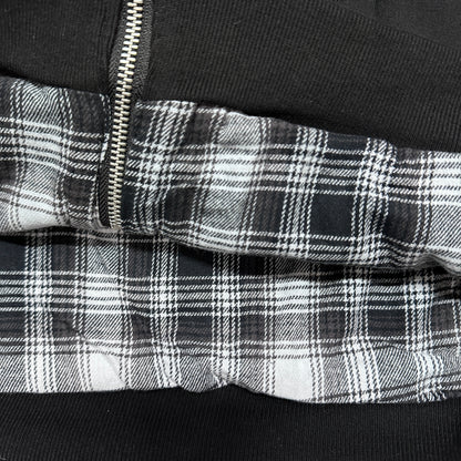 Supreme / Chicago White Sox Zip Up Hooded Sweatshirt in Black