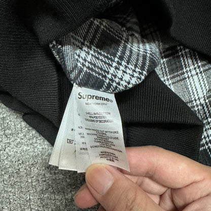Supreme / Chicago White Sox Zip Up Hooded Sweatshirt in Black