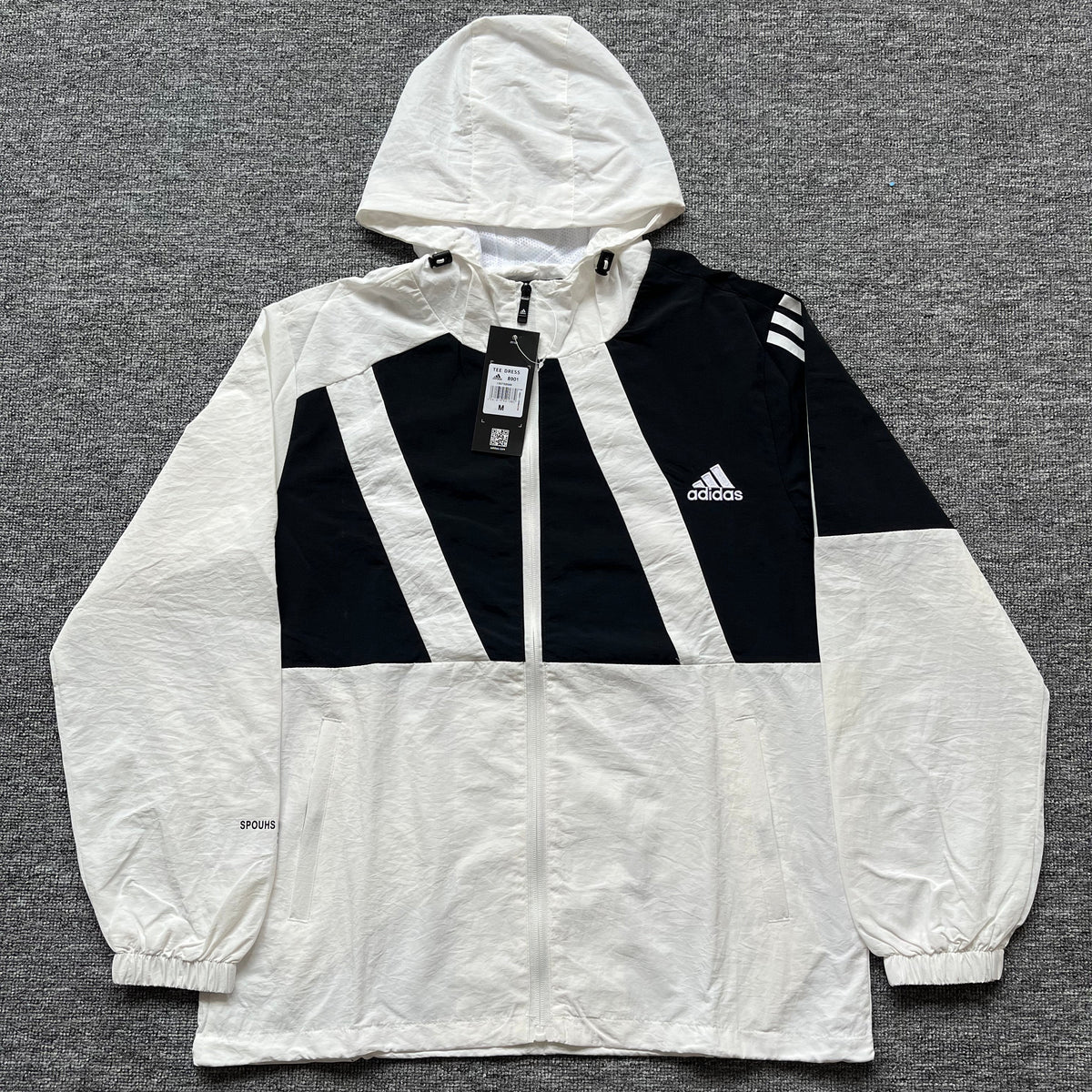 Adidas Icon 3-Stripes Windbreaker Jacket