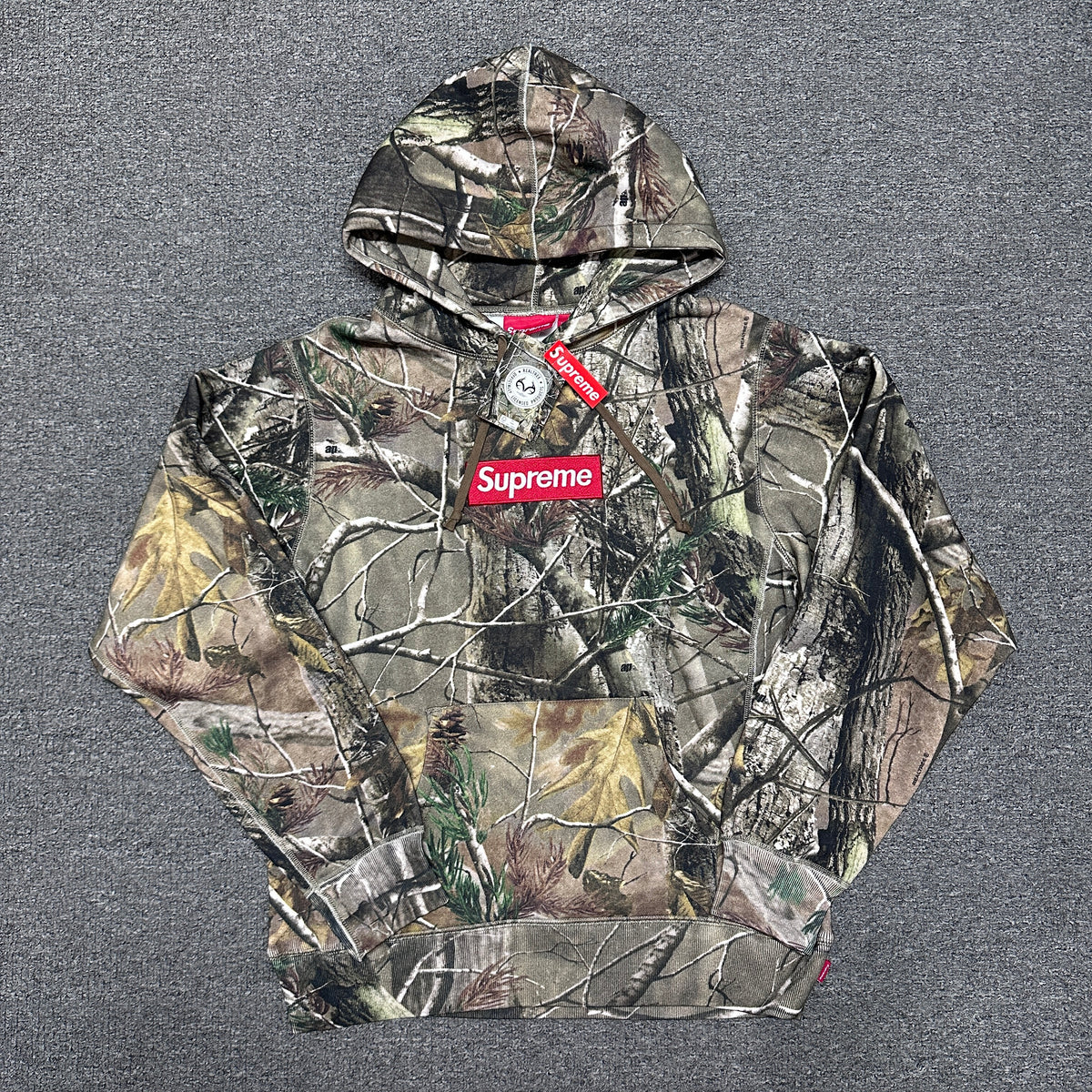 Supreme Box Logo Hooded Sweatshirt (FW25) in Realtree AP Camo