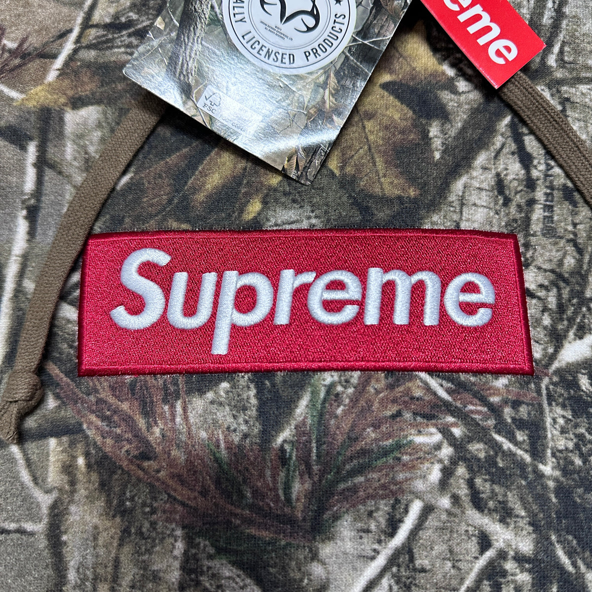 Supreme Box Logo Hooded Sweatshirt (FW25) in Realtree AP Camo
