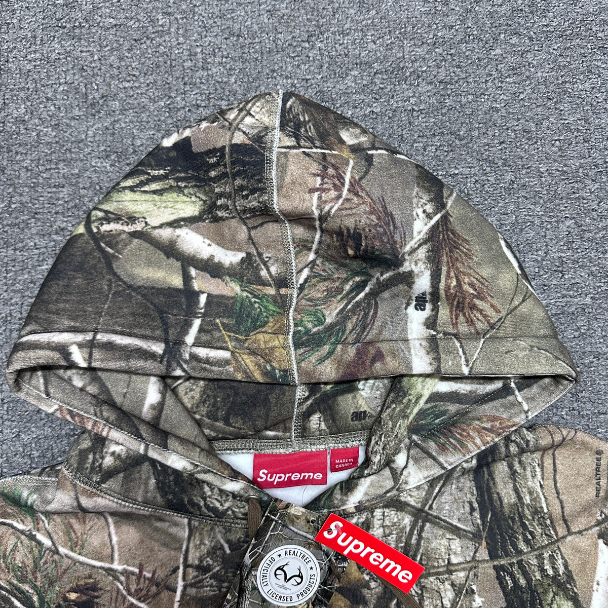 Supreme Box Logo Hooded Sweatshirt (FW25) in Realtree AP Camo
