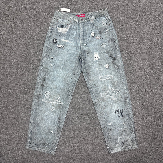 Supreme HJR Trompe L'oeil Loose Fit Jean