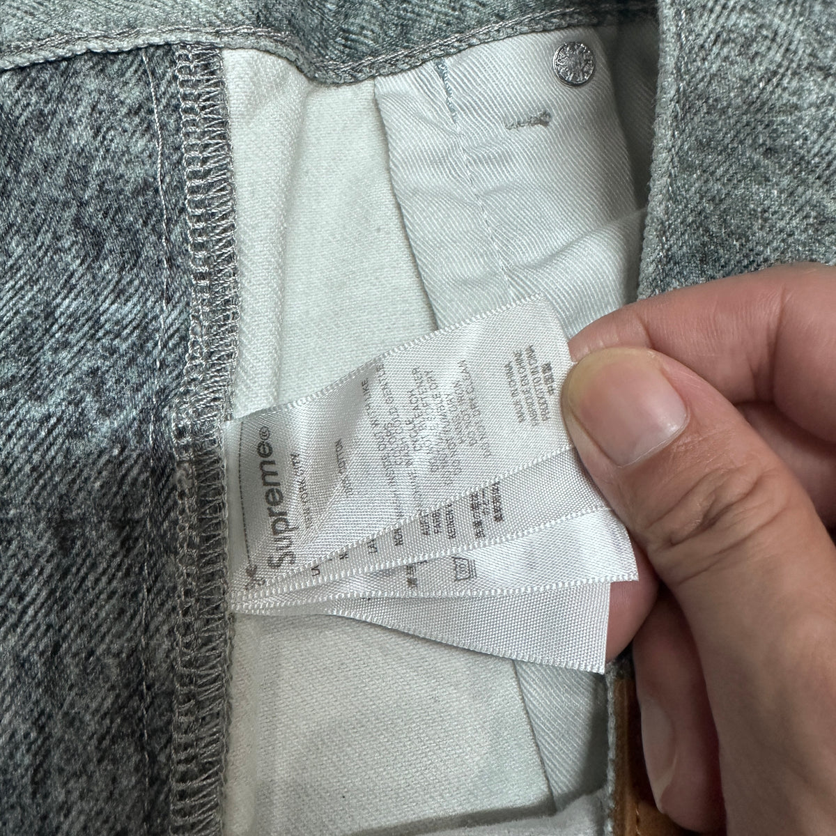 Supreme HJR Trompe L'oeil Loose Fit Jean