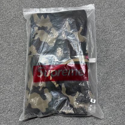 Supreme Big Logo Zip Up Hooded Sweatshirt