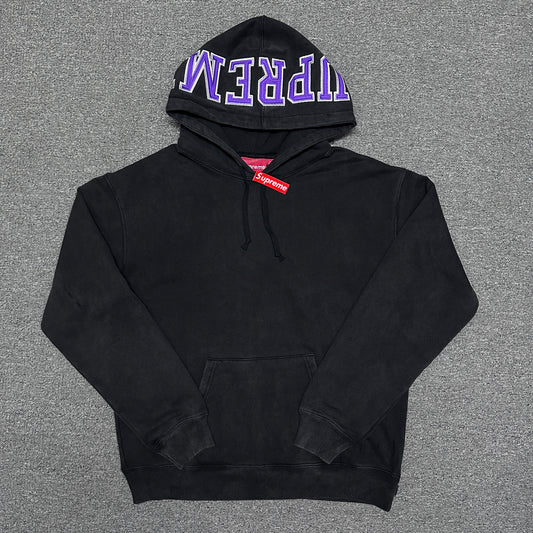 Supreme Team 94 Hooded Sweatshirt in Black